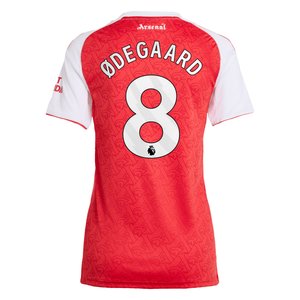 Maillot Domicile Arsenal adidas 2025-26 - Femme avec flocage Ødegaard 8, vue 4