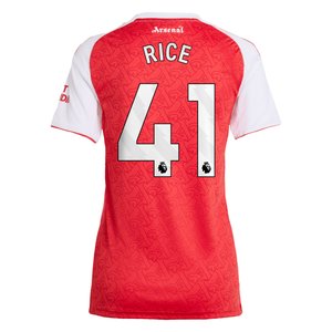Maillot Domicile Arsenal adidas 2025-26 - Femme avec flocage Rice 41, vue 4