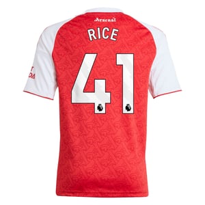 Maillot Domicile Arsenal adidas 2025-26 - Enfant avec flocage Rice 41, vue 4