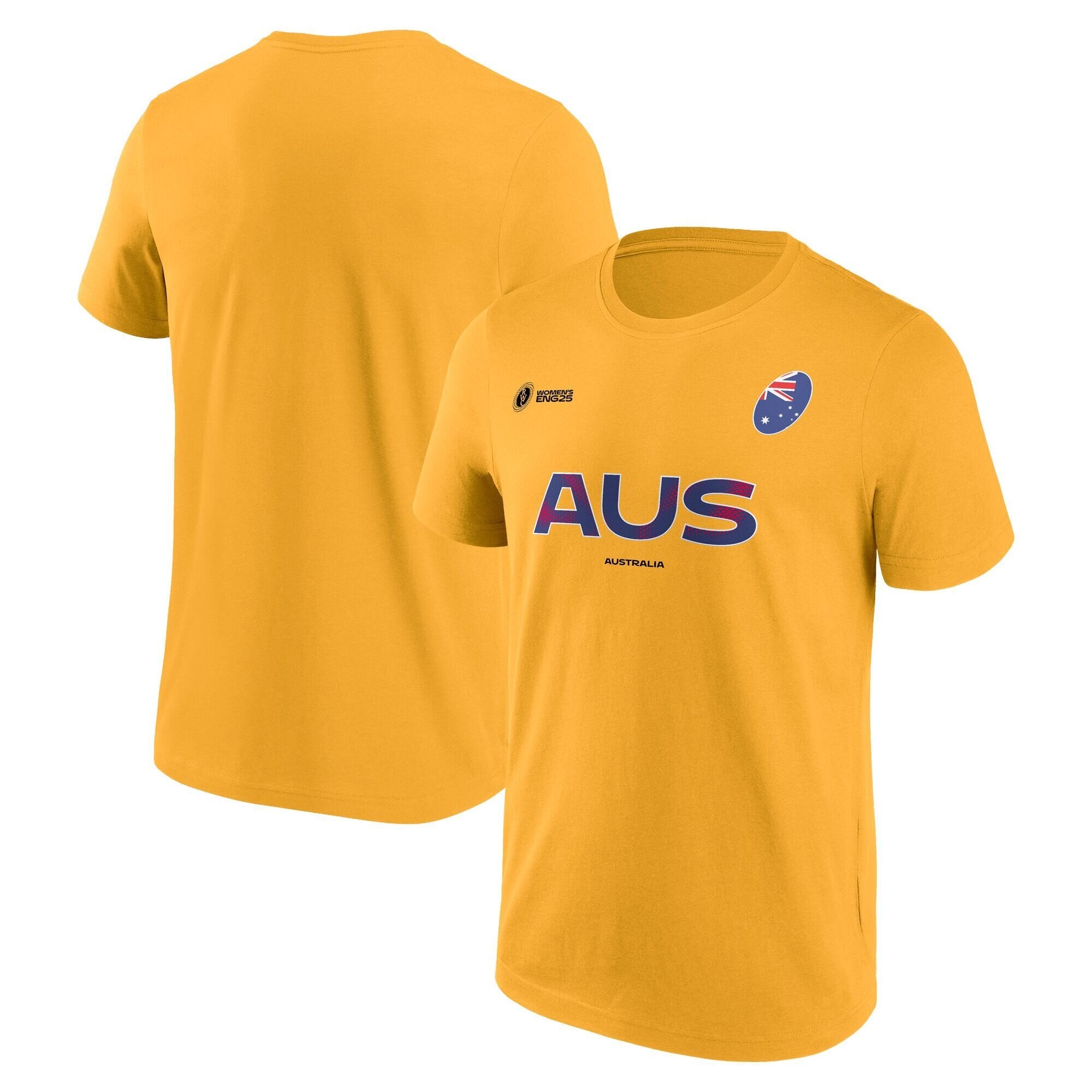 Maglietta grafica da tifosa per la Coppa del Mondo di rugby femminile 2025 - Australia