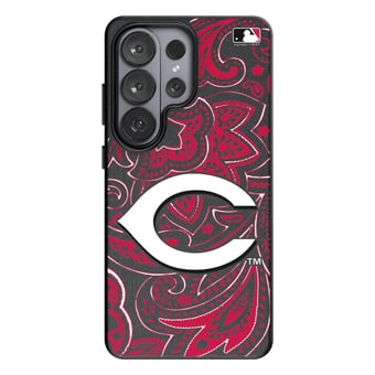 Keyscaper Cincinnati Reds Paisley Galaxy Magnetic Bump Case