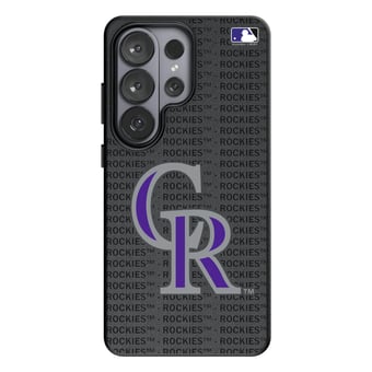Keyscaper Colorado Rockies Text Backdrop Galaxy Magnetic Bump Case