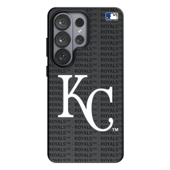 Keyscaper Kansas City Royals Text Backdrop Galaxy Magnetic Bump Case