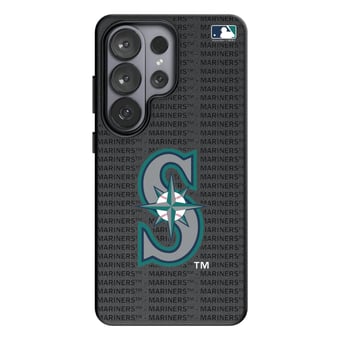 Keyscaper Seattle Mariners Text Backdrop Galaxy Magnetic Bump Case