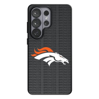Keyscaper Denver Broncos Text Backdrop Galaxy Magnetic Bump Case