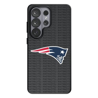 Keyscaper New England Patriots Text Backdrop Galaxy Magnetic Bump Case