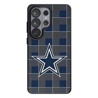 Keyscaper Dallas Cowboys Plaid Galaxy Magnetic Bump Case