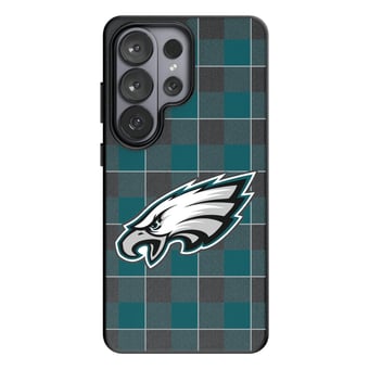 Keyscaper Philadelphia Eagles Plaid Galaxy Magnetic Bump Case