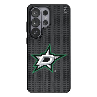 Keyscaper Dallas Stars Text Backdrop Galaxy Magnetic Bump Case