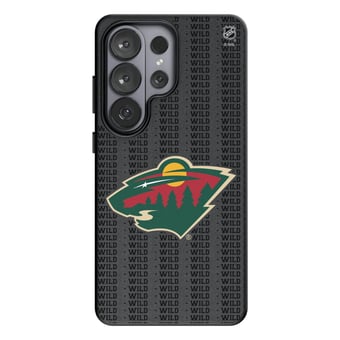 Keyscaper Minnesota Wild Text Backdrop Galaxy Magnetic Bump Case