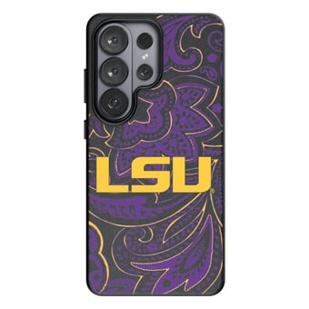 Keyscaper LSU Tigers Paisley Galaxy Magnetic Bump Case