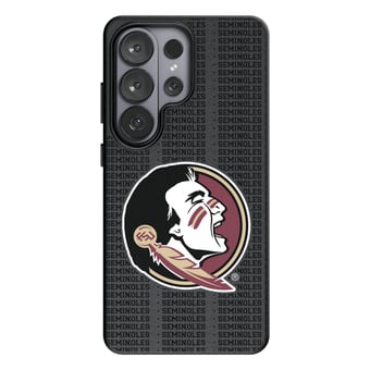 Keyscaper Florida State Seminoles Text Backdrop Galaxy Magnetic Bump Case