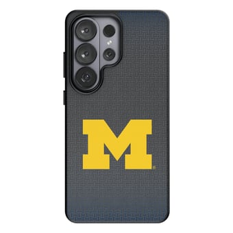 Keyscaper Michigan Wolverines Linen Galaxy Magnetic Bump Case