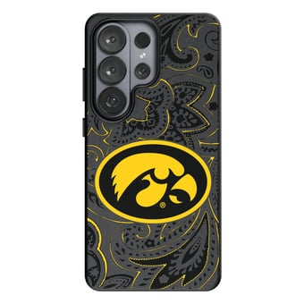 Keyscaper Iowa Hawkeyes Paisley Galaxy Magnetic Bump Case