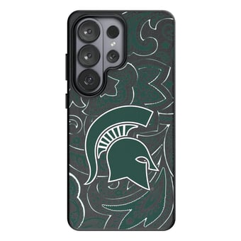 Keyscaper Michigan State Spartans Paisley Galaxy Magnetic Bump Case