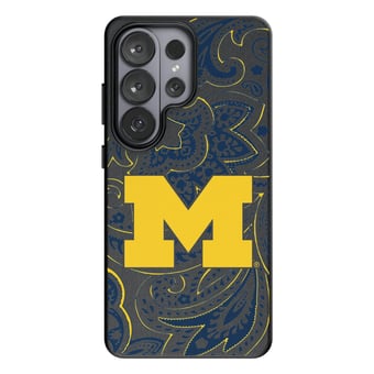 Keyscaper Michigan Wolverines Paisley Galaxy Magnetic Bump Case