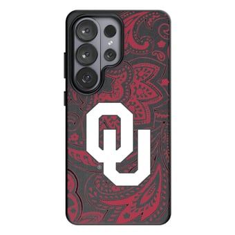 Keyscaper Oklahoma Sooners Paisley Galaxy Magnetic Bump Case