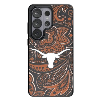 Keyscaper Texas Longhorns Paisley Galaxy Magnetic Bump Case
