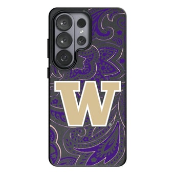 Keyscaper Washington Huskies Paisley Galaxy Magnetic Bump Case