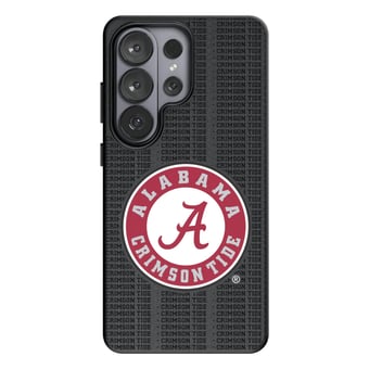 Keyscaper Alabama Crimson Tide Text Backdrop Galaxy Magnetic Bump Case