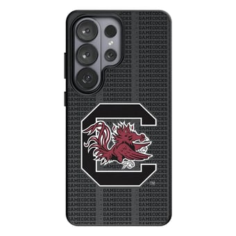 Keyscaper South Carolina Gamecocks Text Backdrop Galaxy Magnetic Bump Case