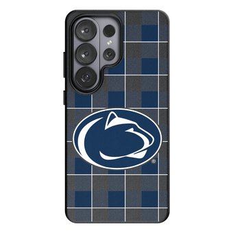 Keyscaper Penn State Nittany Lions Plaid Galaxy Magnetic Bump Case
