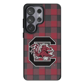 Keyscaper South Carolina Gamecocks Plaid Galaxy Magnetic Bump Case
