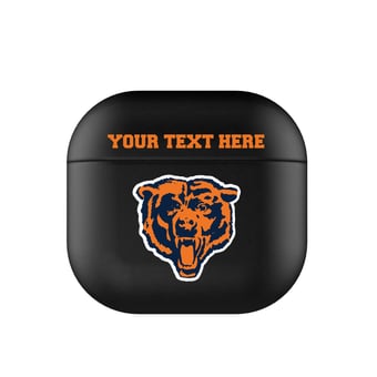 Keyscaper Chicago Bears Personalized Insignia AirPods 4th Generation Case Cover