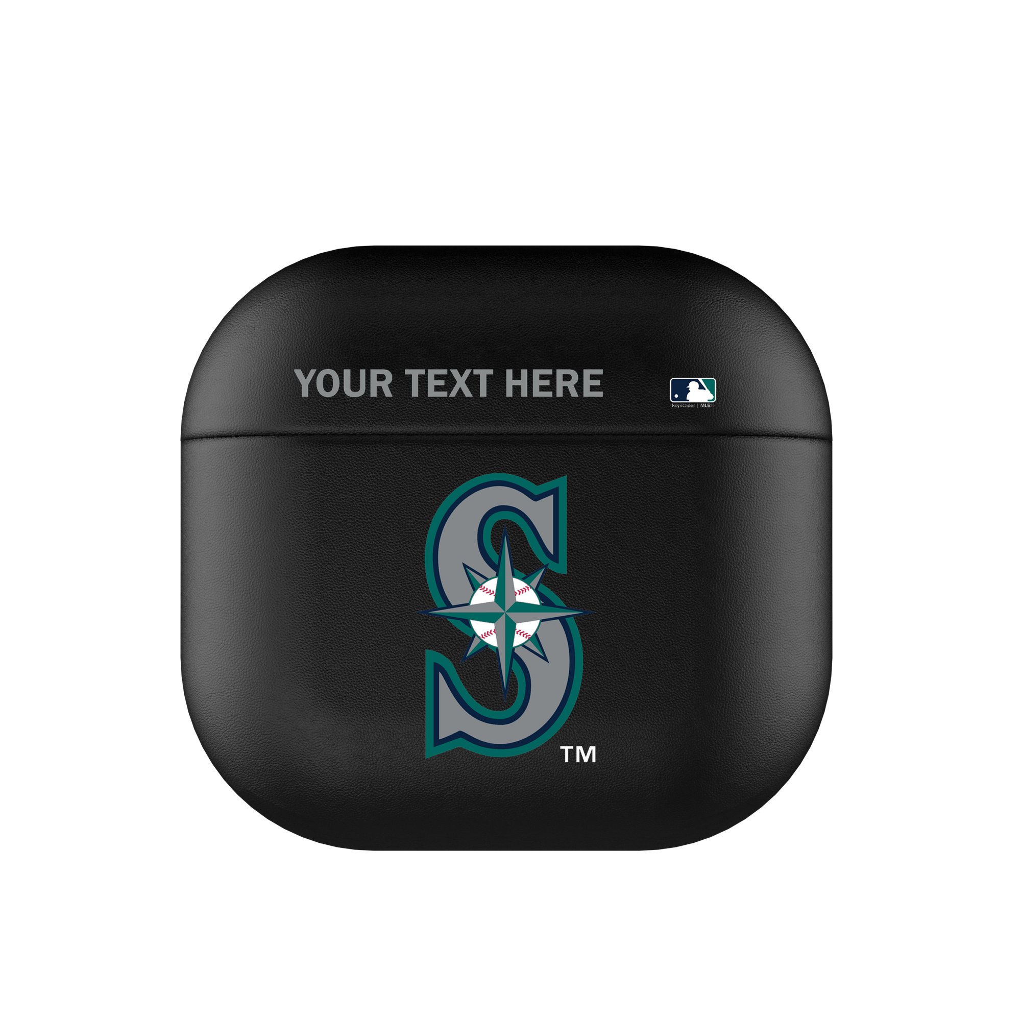 Keyscaper Seattle Mariners Personalized Insignia AirPods 4th Generation Case Cover