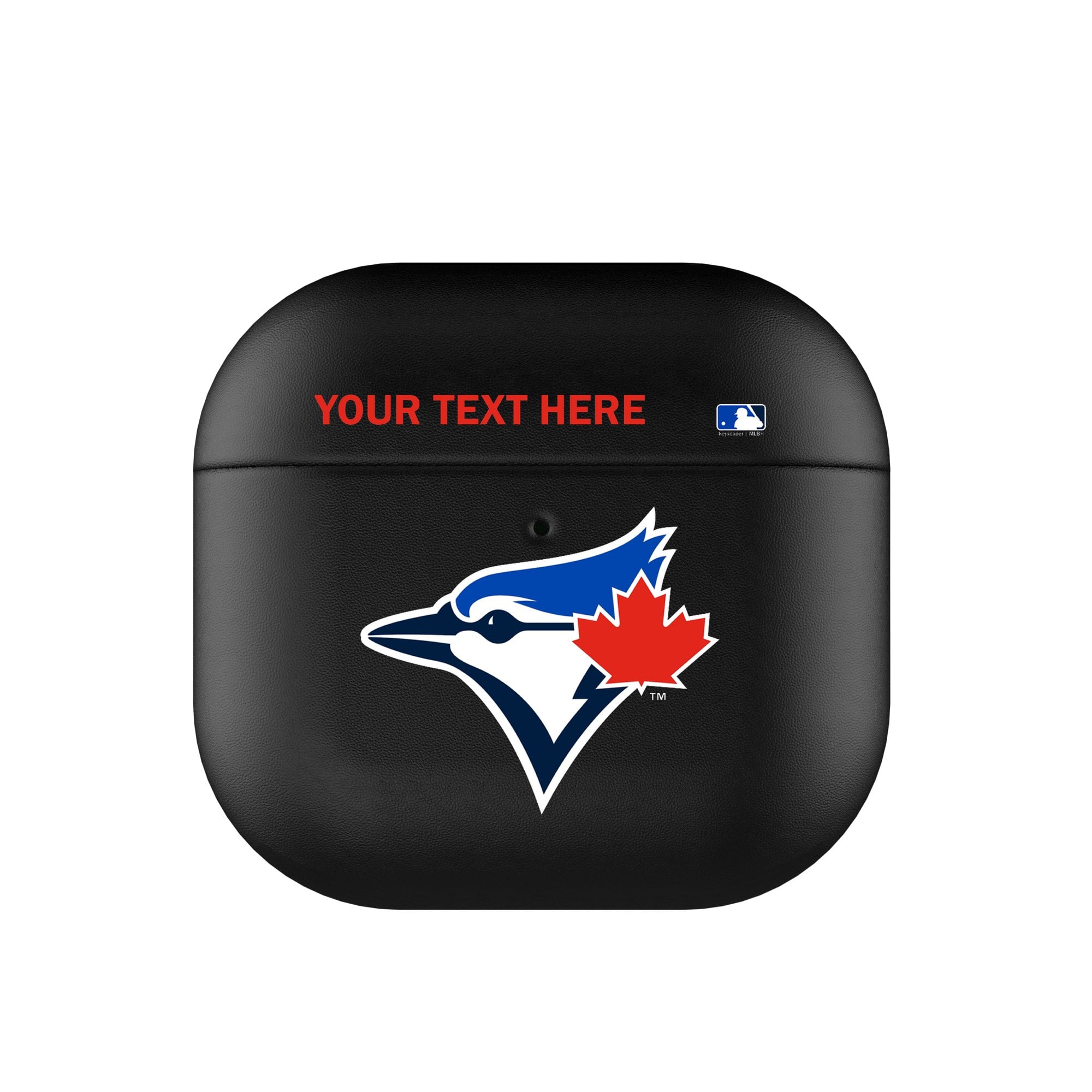 Keyscaper Toronto Blue Jays Personalized Insignia AirPods 4th Generation Case Cover