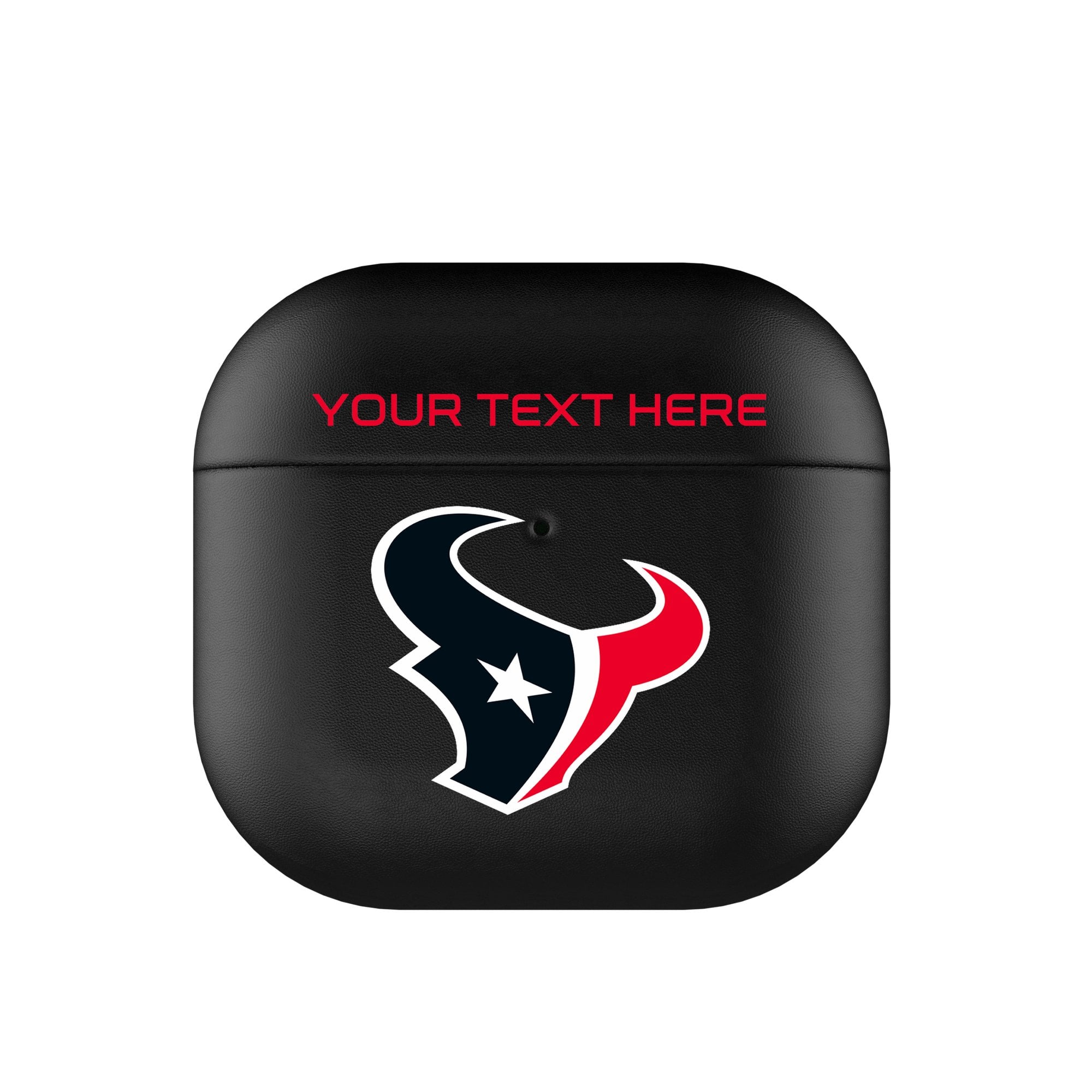 Keyscaper Houston Texans Personalized Insignia AirPods 4th Generation Case Cover Keyscaper Houston Texans Personalized Insignia AirPods 4th Generation Case Cover