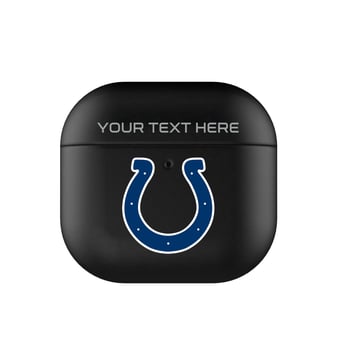 Keyscaper Indianapolis Colts Personalized Insignia AirPods 4th Generation Case Cover