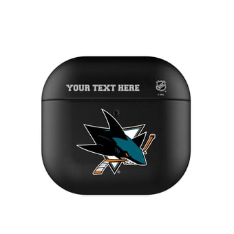 Keyscaper San Jose Sharks Personalized Insignia AirPods 4th Generation Case Cover