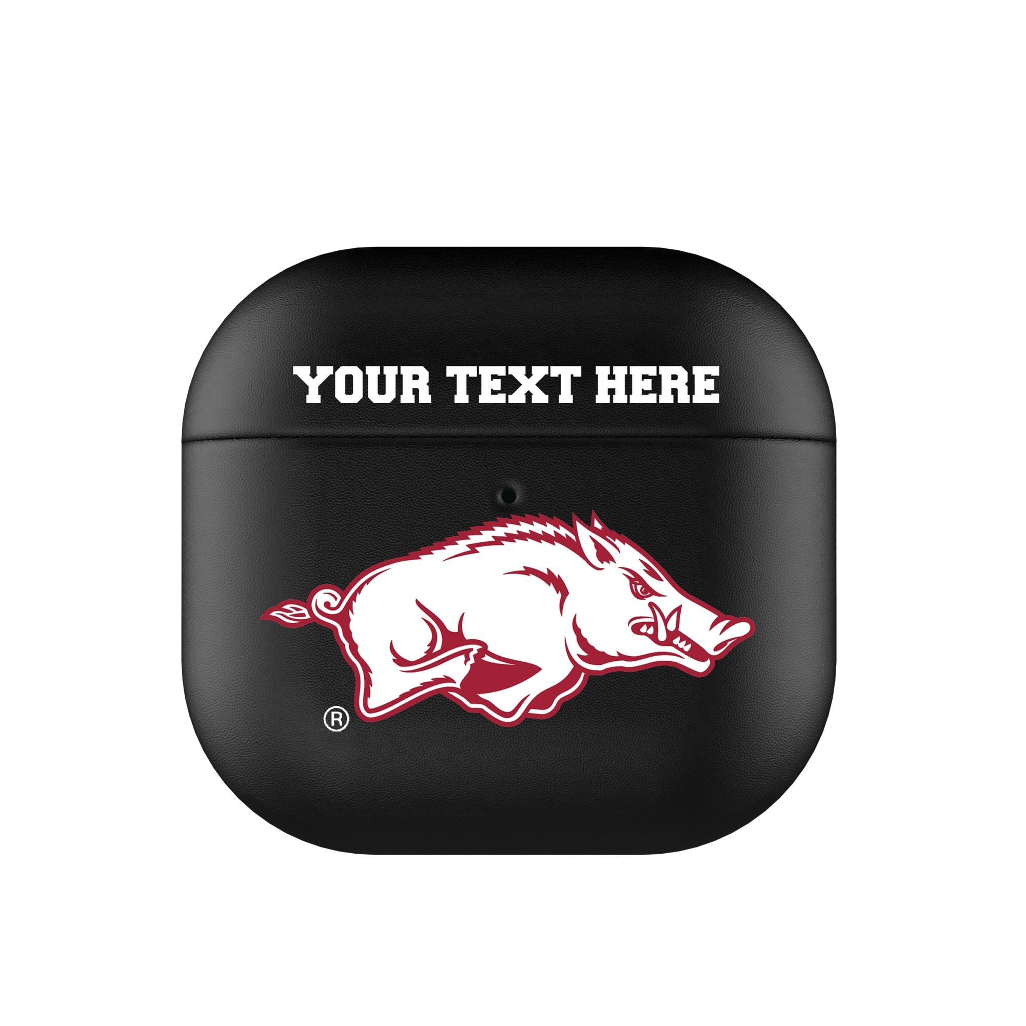 Keyscaper Arkansas Razorbacks Personalized Insignia AirPods 4th Generation Case Cover