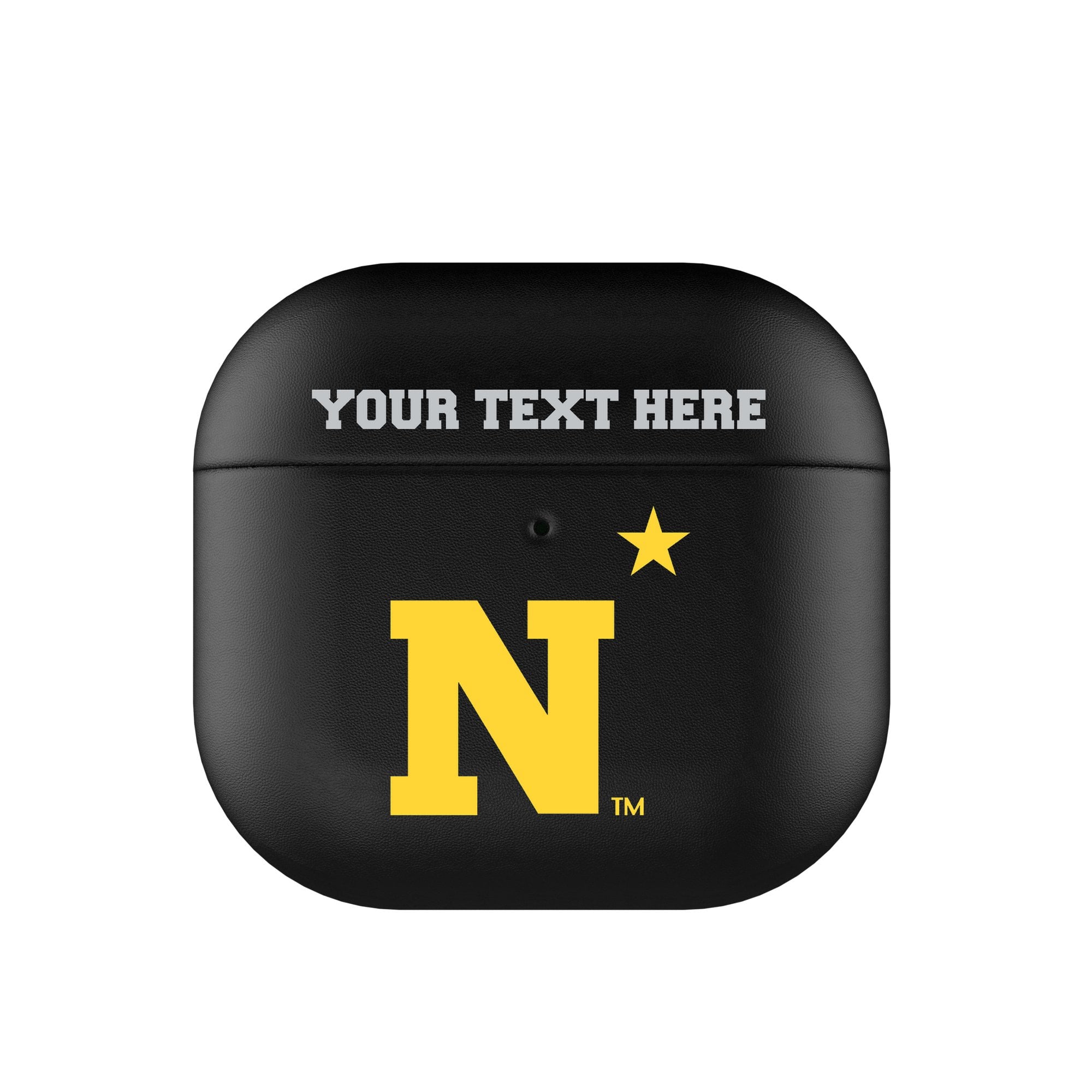 Keyscaper Navy Midshipmen Personalized Insignia AirPods 4th Generation Case Cover