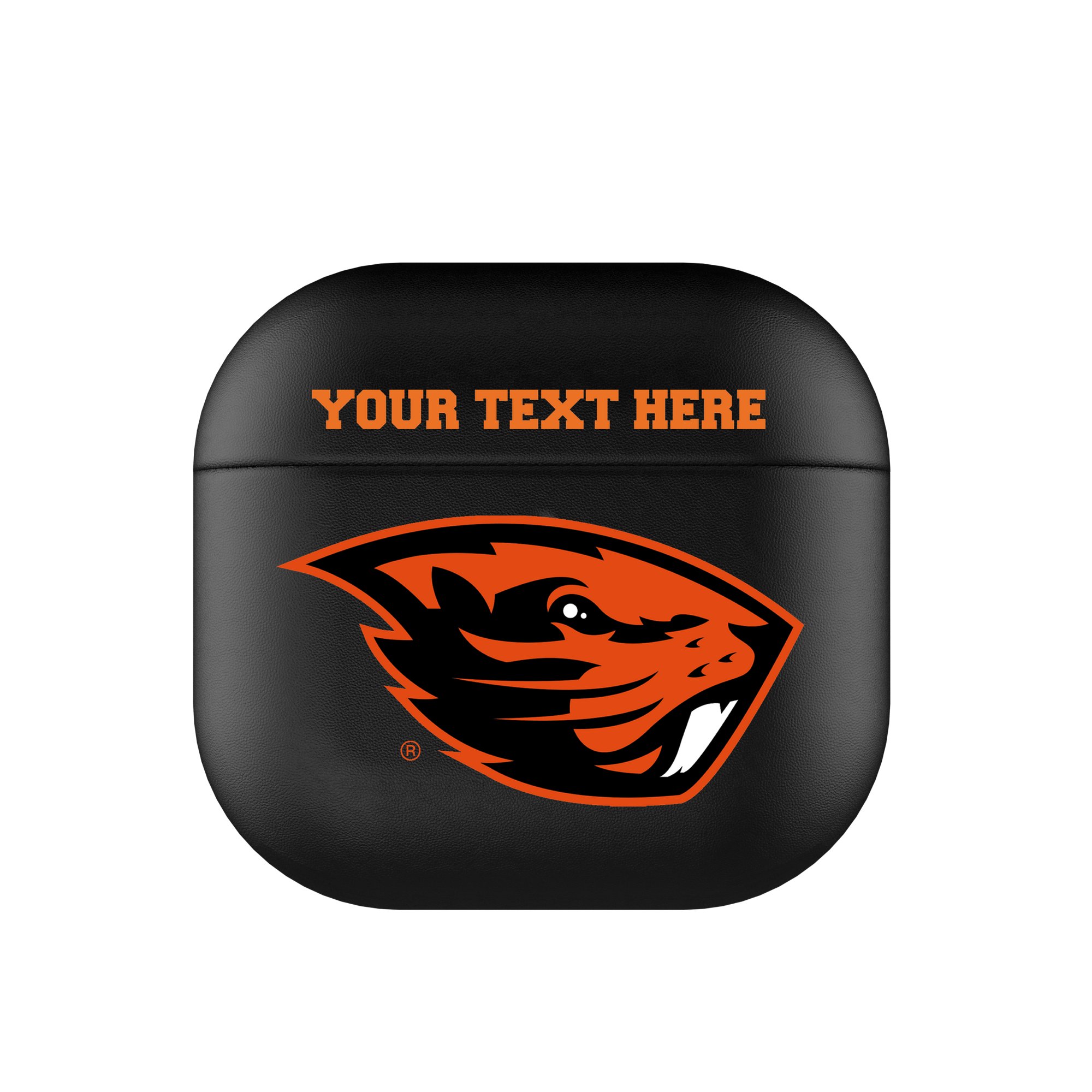 Keyscaper Oregon State Beavers Personalized Insignia AirPods 4th Generation Case Cover