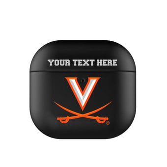 Keyscaper Virginia Cavaliers Personalized Insignia AirPods 4th Generation Case Cover