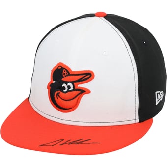 Adley Rutschman Baltimore Orioles Autographed New Era Baseball Cap