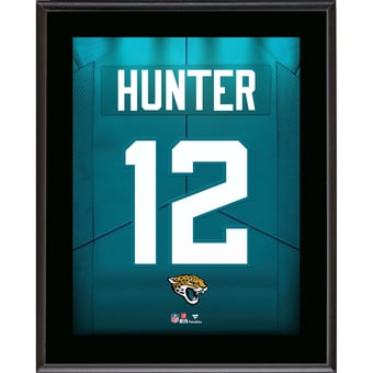 Travis Hunter Jacksonville Jaguars 10.5" x 13" Jersey Number Sublimated Player Plaque