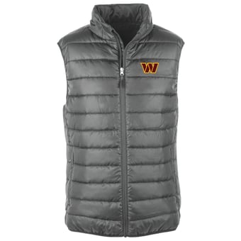 Men's Dunbrooke Graphite Washington Commanders Alberta Full-Zip Puffer Vest