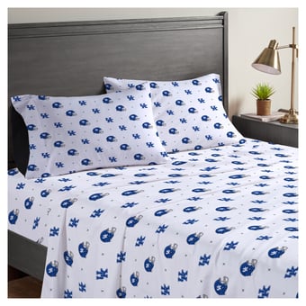 Pegasus Kentucky Wildcats Four-Piece Queen Sheet Set