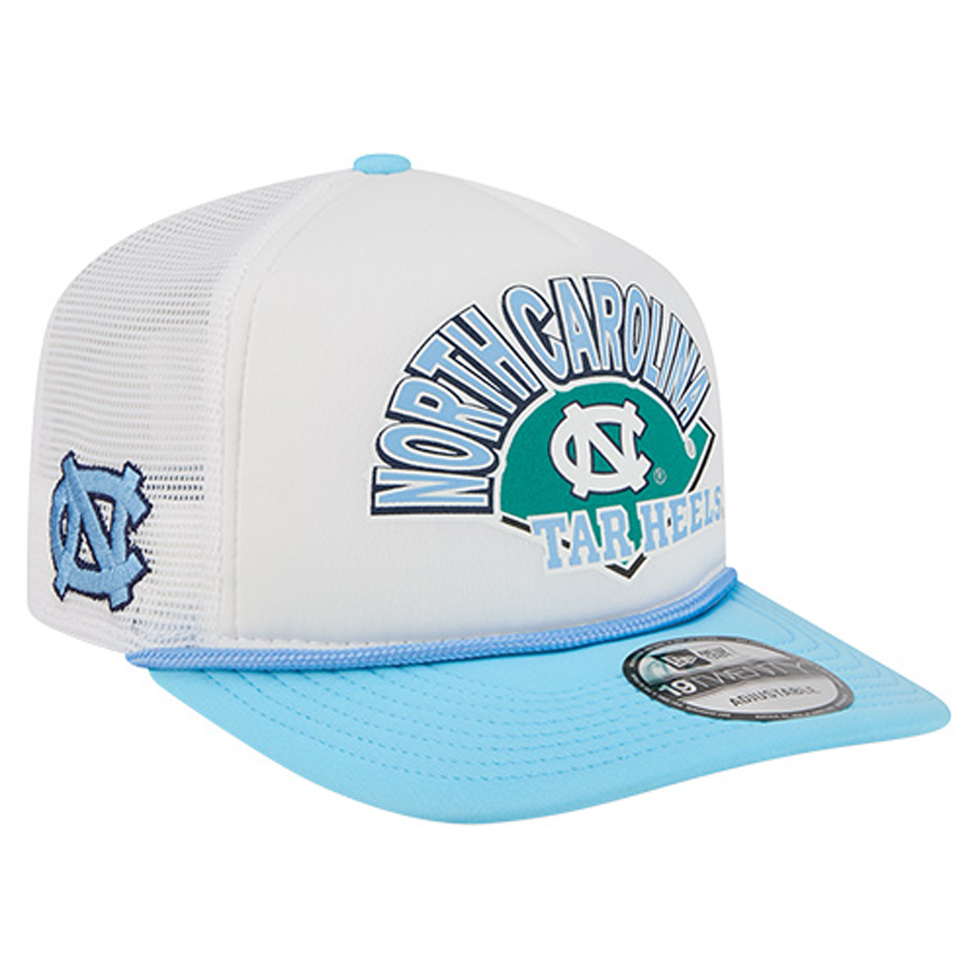 Men’s New Era White North Carolina Tar Heels Diamond 19TWENTY Golfer Adjustable Hat Men’s New Era White North Carolina Tar Heels Diamond 19TWENTY Golfer Adjustable Hat