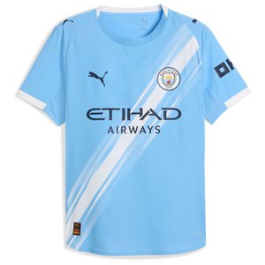 Maillot Manchester City PUMA Domicile Authentic 2025-26 avec flocage Rodrigo 16, vue 3