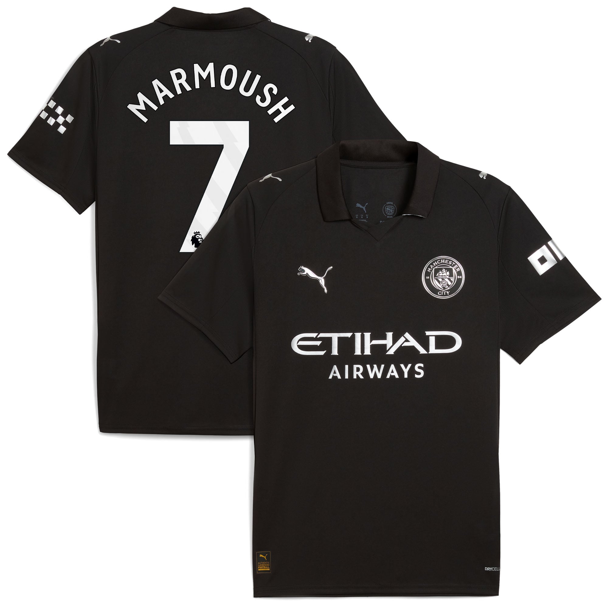 Maillot Manchester City Extérieur PUMA 24/25 avec flocage Marmoush 7