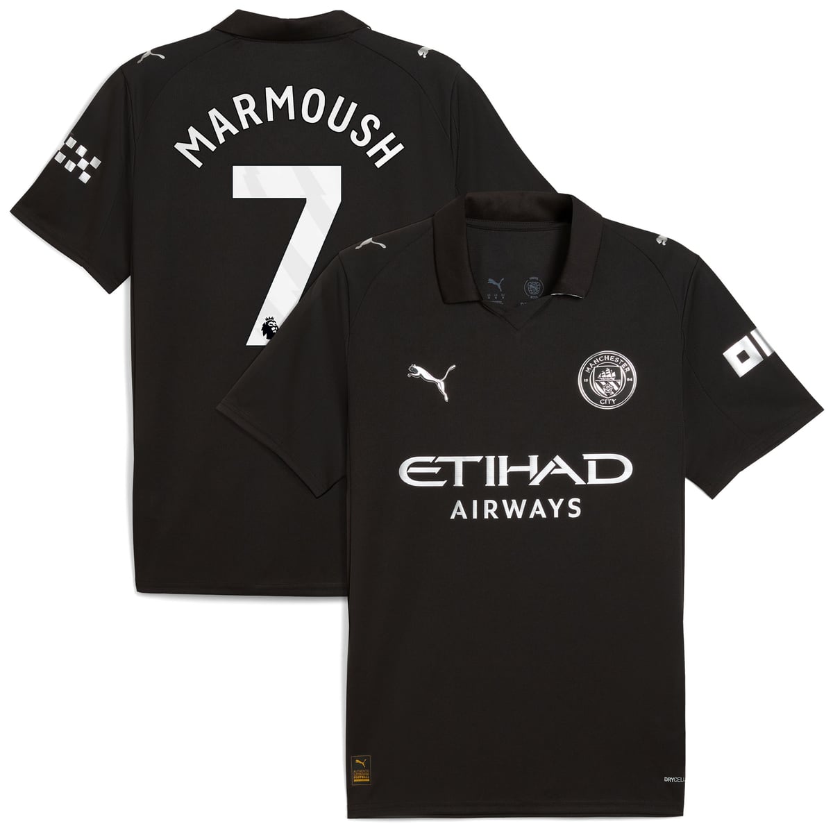 Maillot Manchester City Extérieur PUMA 24/25 avec flocage Marmoush 7