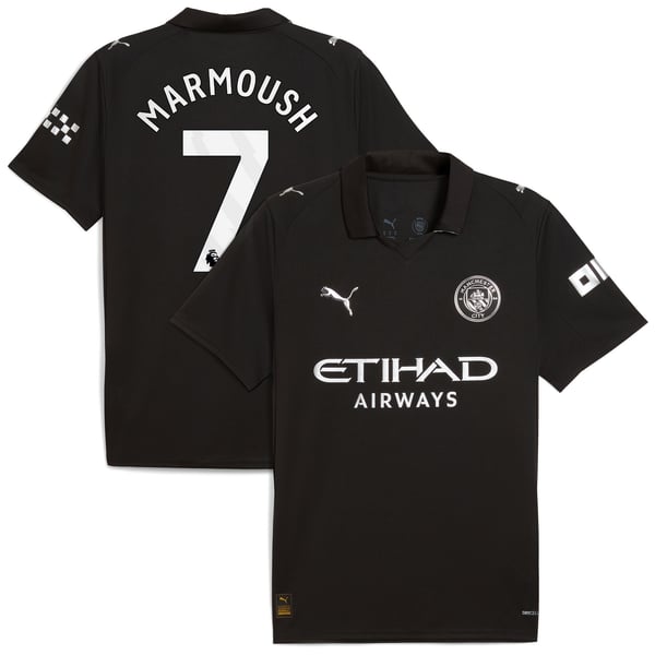 Maillot Manchester City Extérieur PUMA 24/25 avec flocage Marmoush 7