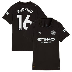 Maillot Manchester City Extérieur PUMA - Femme avec flocage Rodrigo 16, vue 1