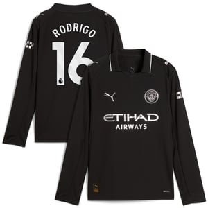 Maillot Manchester City Extérieur PUMA - Manches Longues - Enfant avec flocage Rodrigo 16, vue 1
