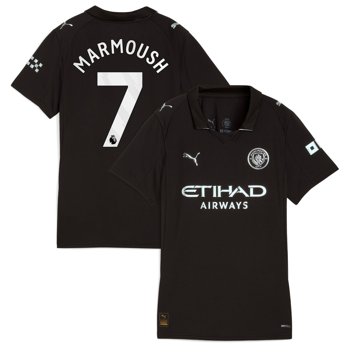 Maillot Manchester City Extérieur PUMA - Femme avec flocage Marmoush 7