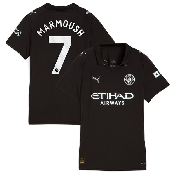 Maillot Manchester City Extérieur PUMA - Femme avec flocage Marmoush 7
